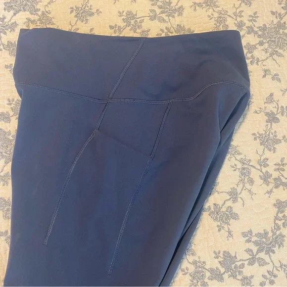 Lululemon Wunder Train High-Rise Tight With Pockets 25” Size 10 Water Drop - Picture 5 of 9